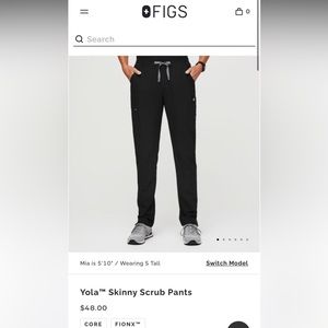 Figs Yola Skinny Scrub Pants